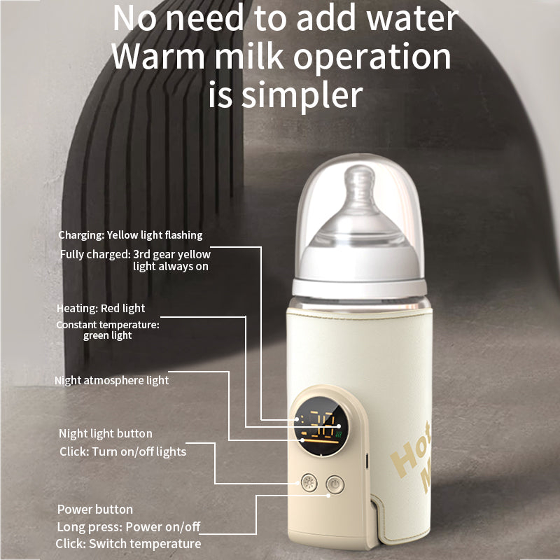 Wireless Charging Breast Milk Warmer